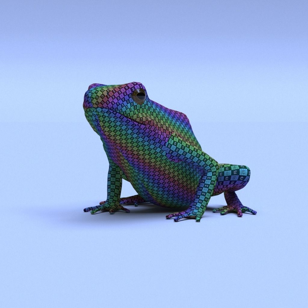 Poison Dart Frogs v3 - Package 3D model_5
