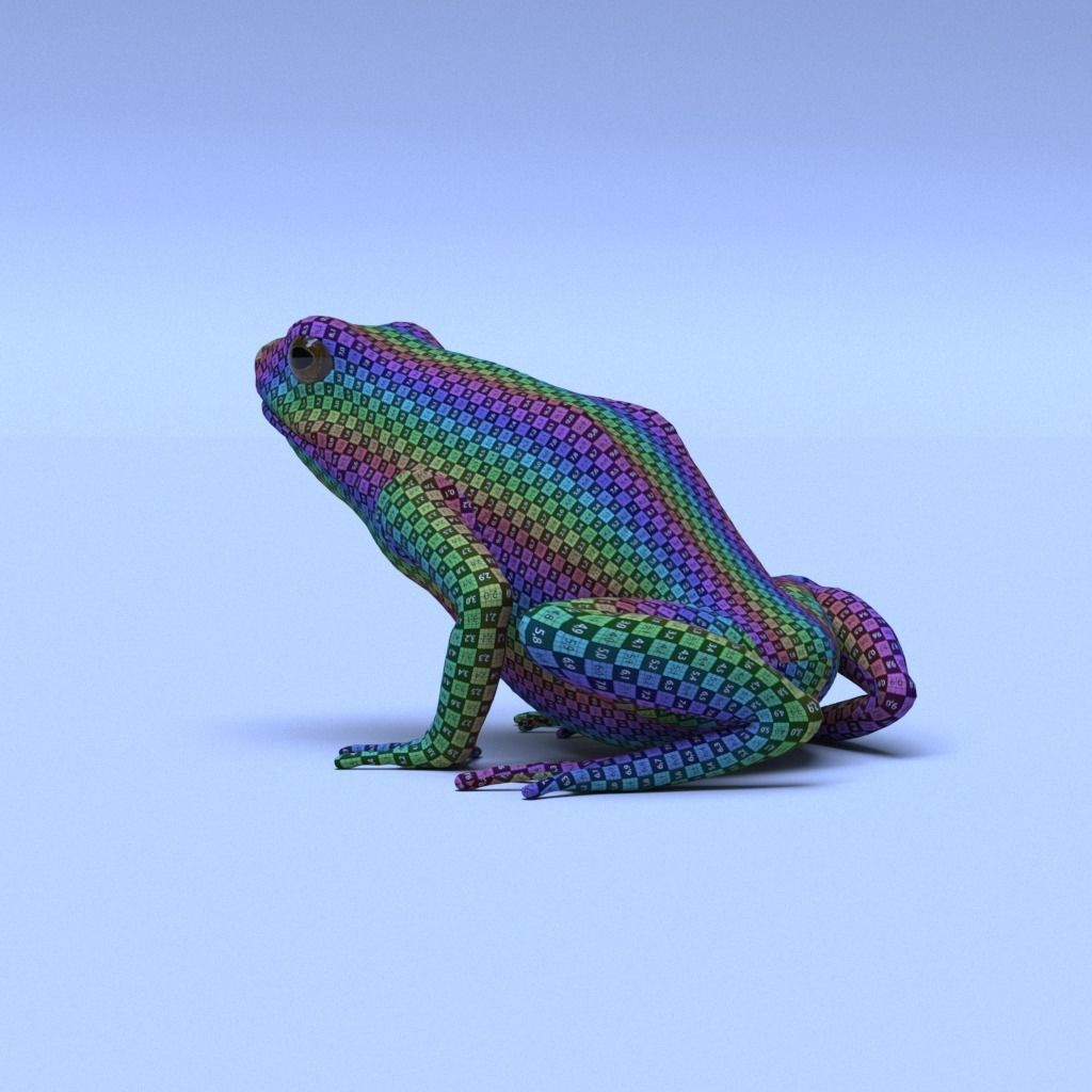 Poison Dart Frogs v3 - Package 3D model_50