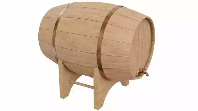 Barrel wooden wine