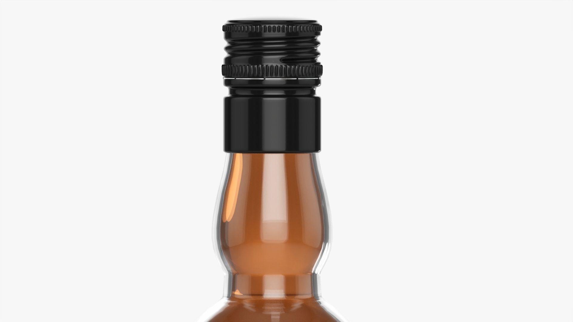 Whiskey bottle 16 3D model_5