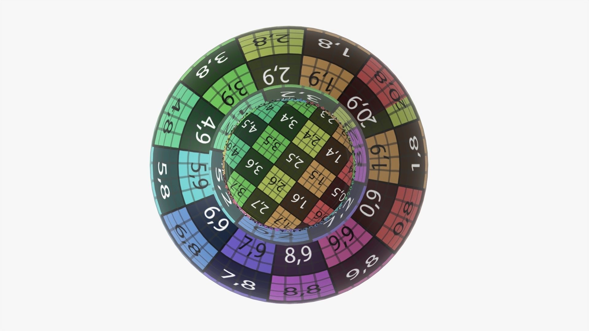 Whiskey bottle 16 3D model_17