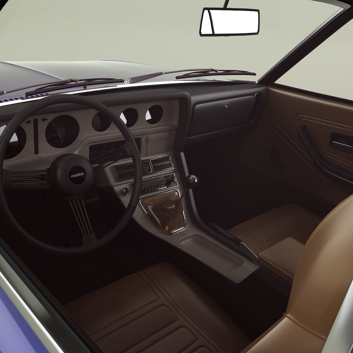 Mazda RX4 Coupe 3D model_8