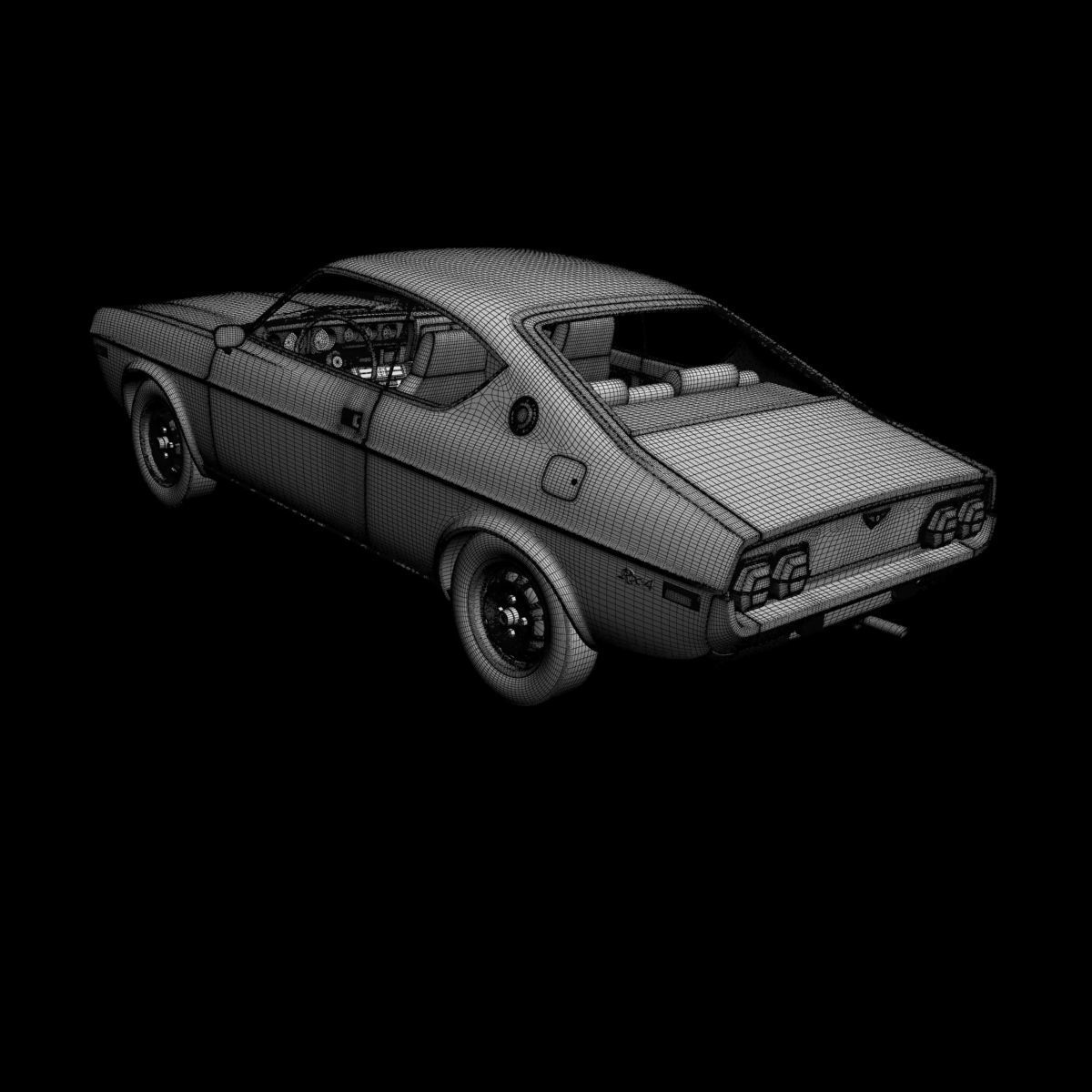 Mazda RX4 Coupe 3D model_16