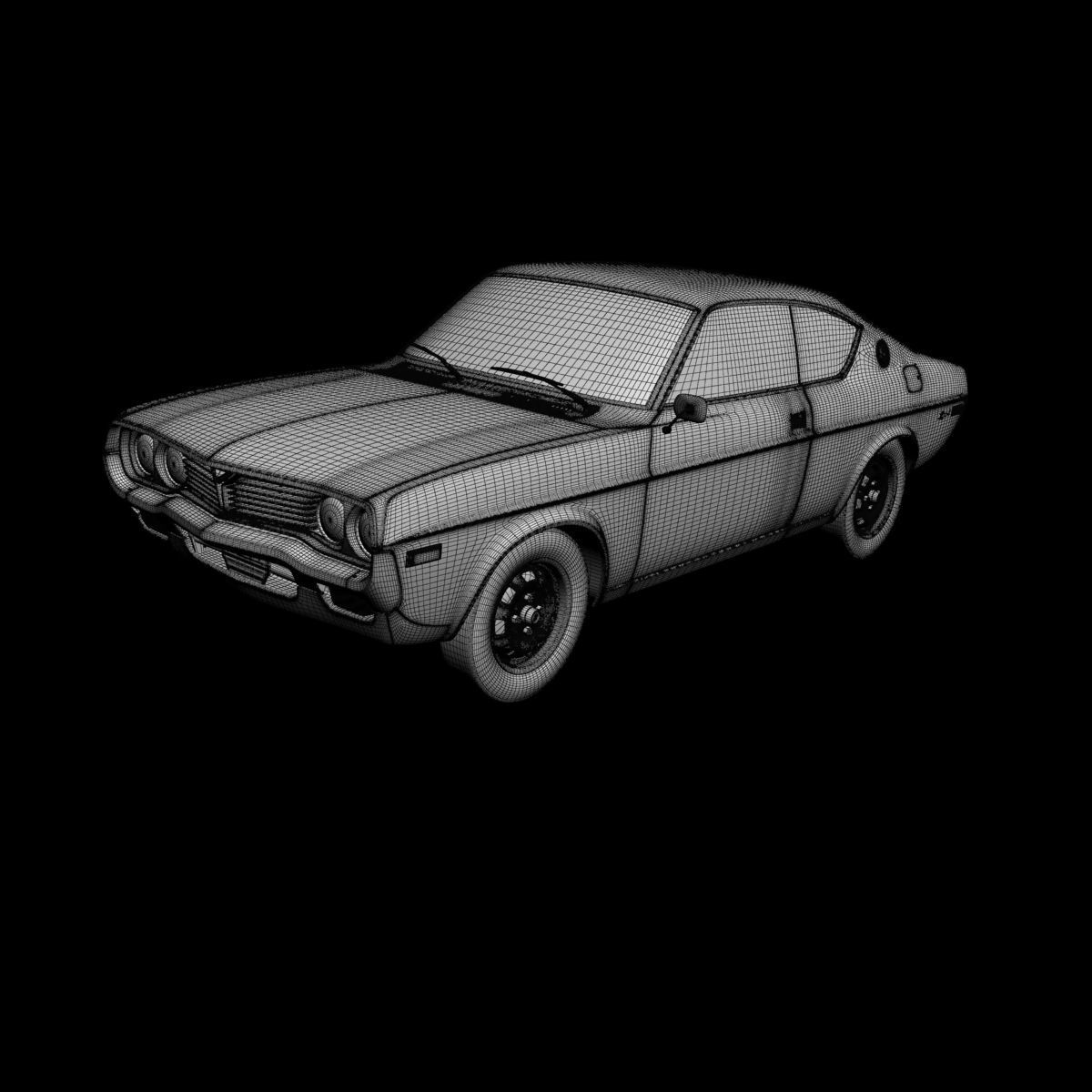 Mazda RX4 Coupe 3D model_14