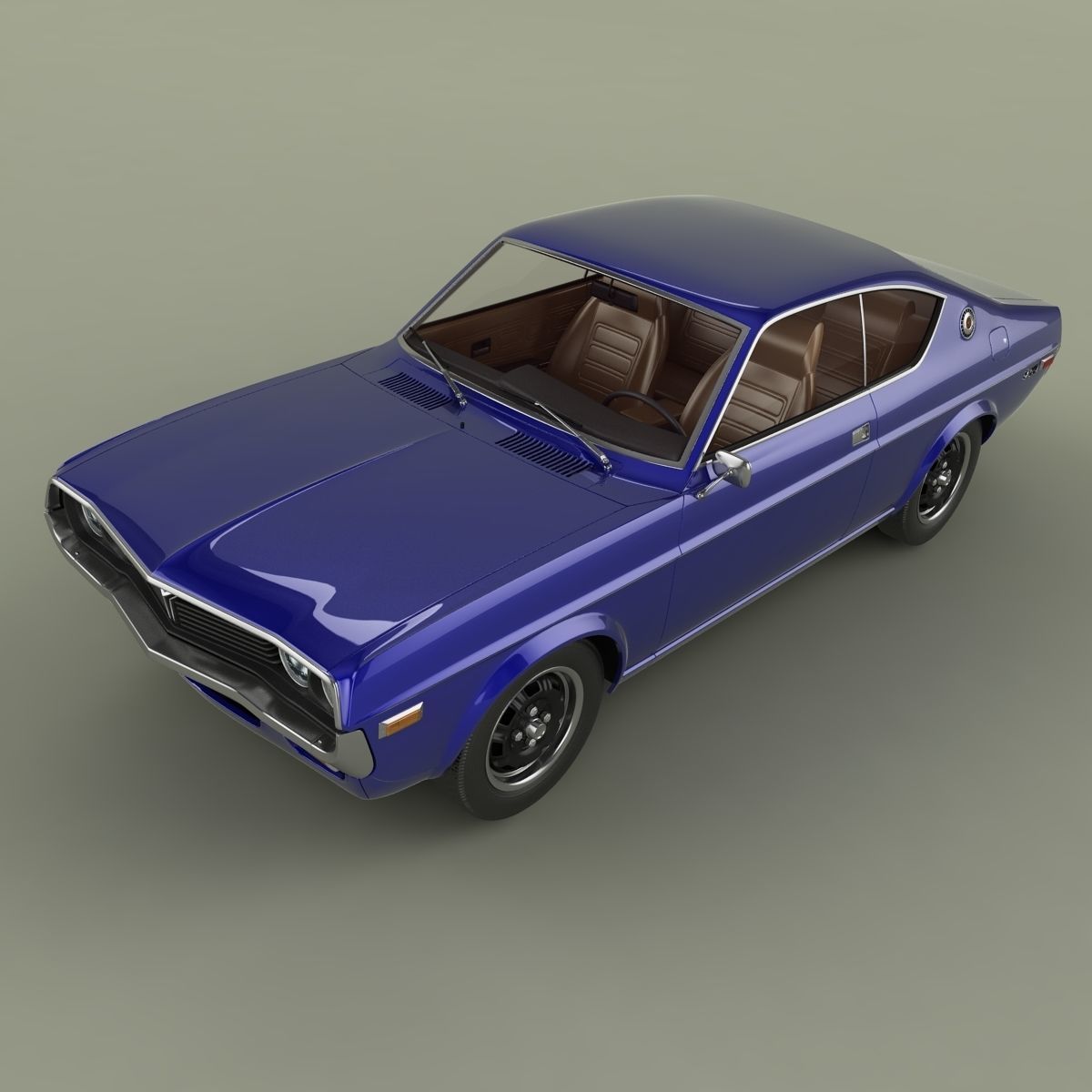 Mazda RX4 Coupe 3D model_5
