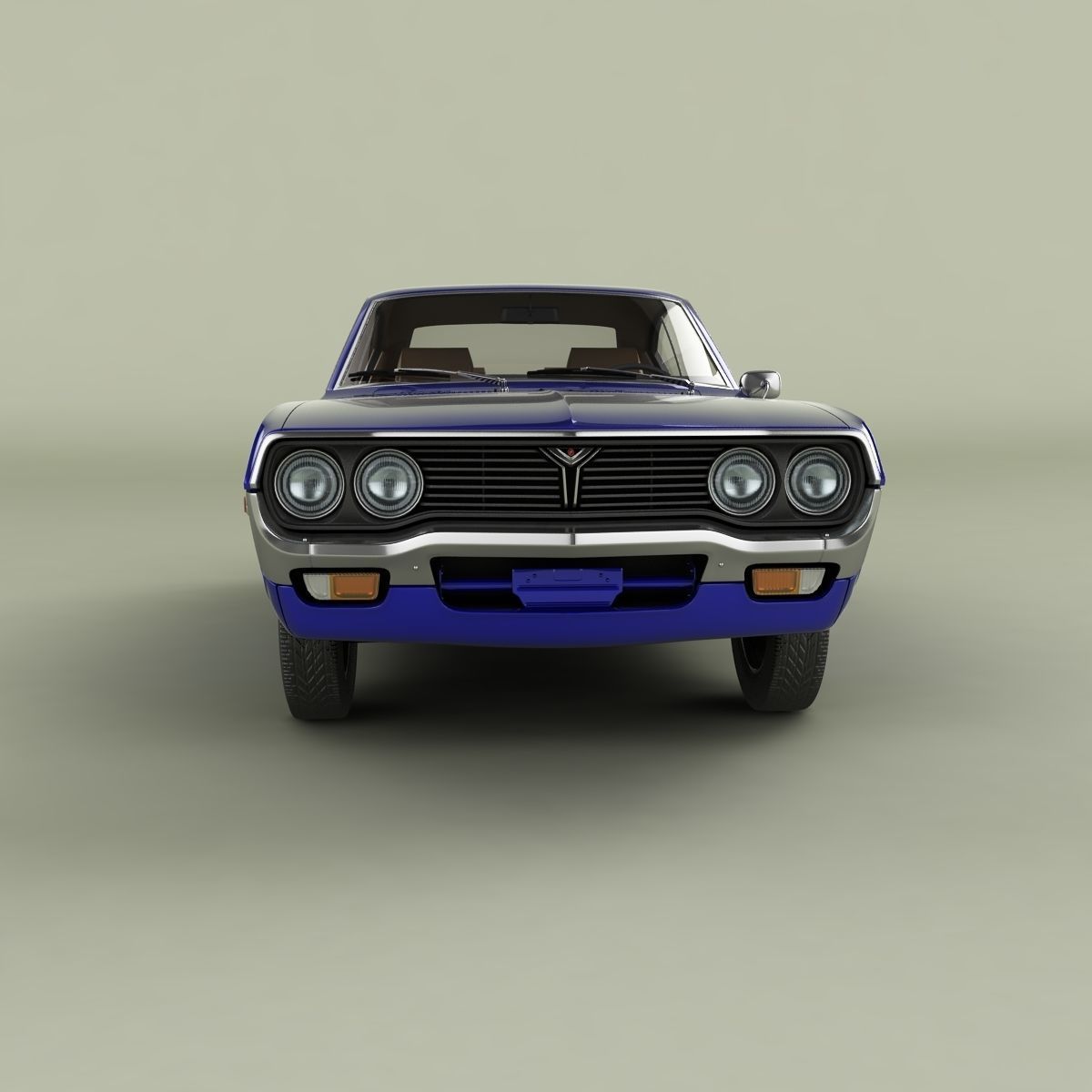 Mazda RX4 Coupe 3D model_4