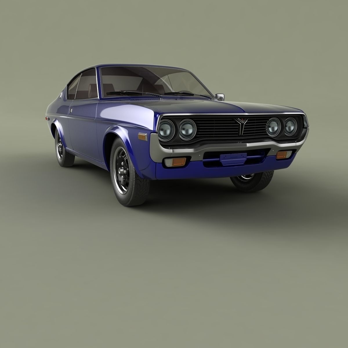 Mazda RX4 Coupe 3D model_9