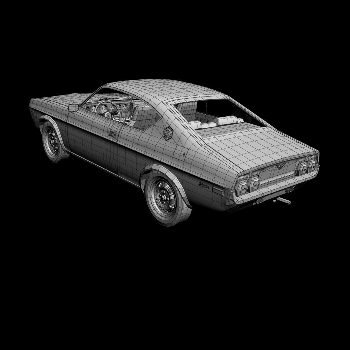 Mazda RX4 Coupe 3D model_15