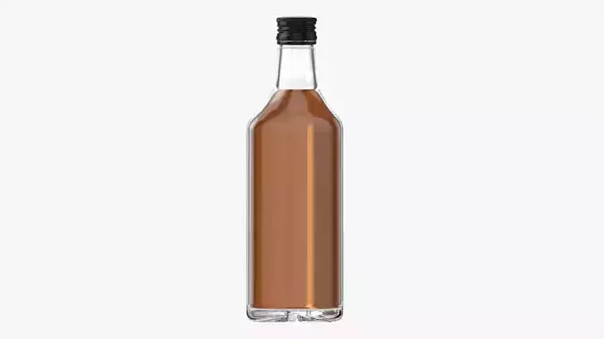 Whiskey bottle 18 3D model