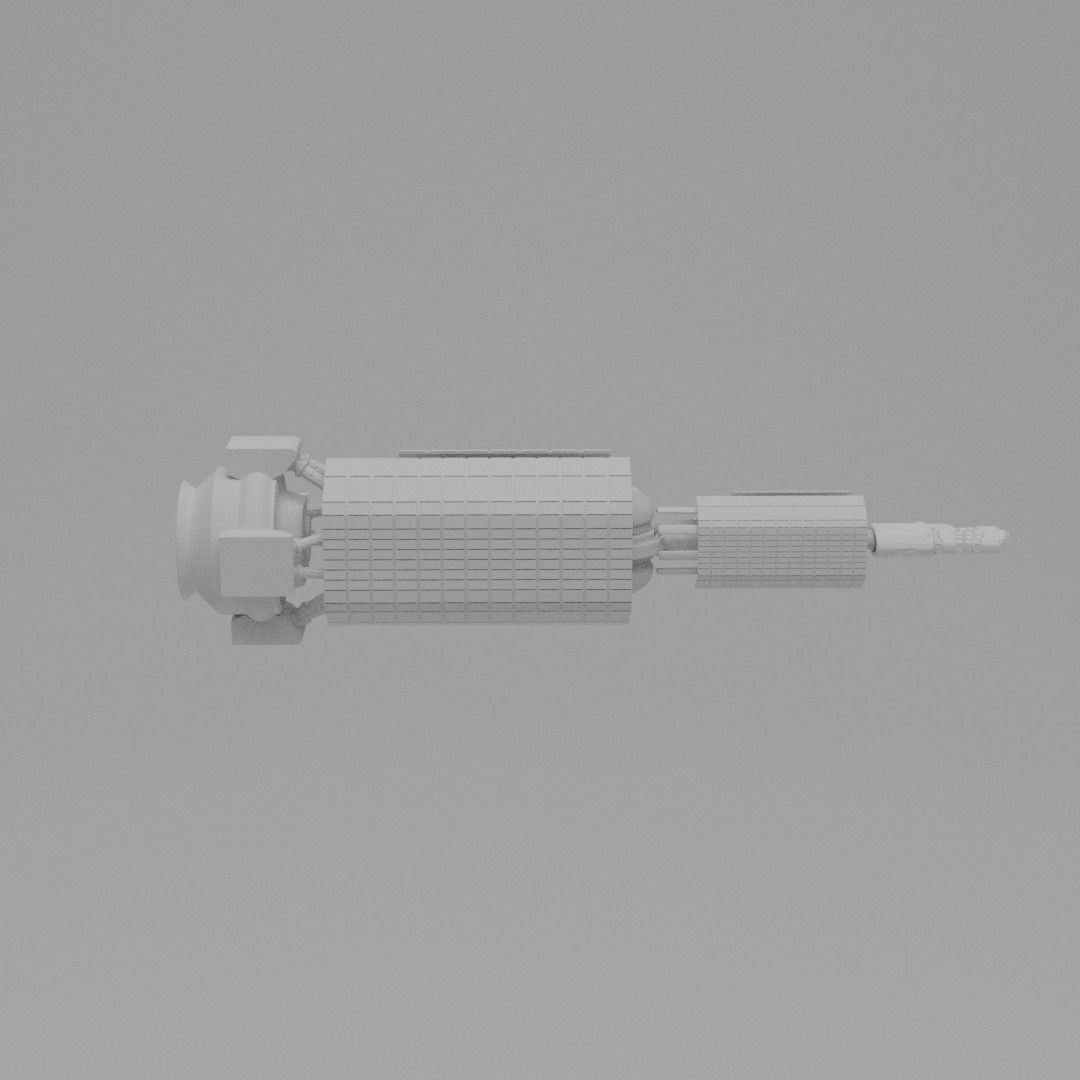 Robotic Arm Free 3D model_3