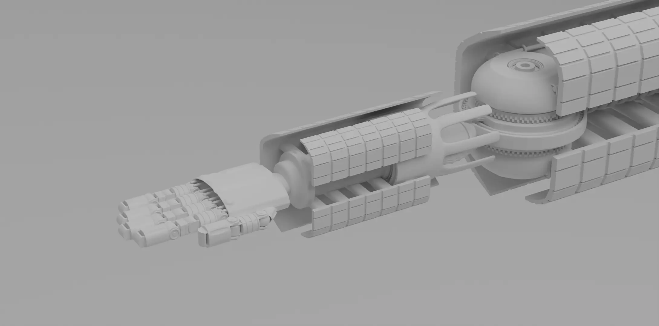 Robotic Arm Free 3D model_0