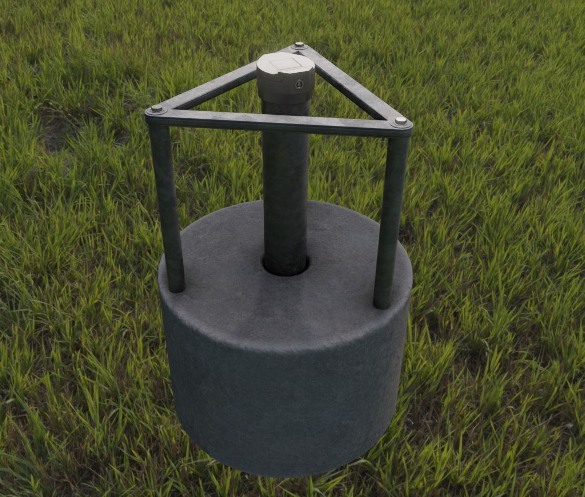 Groundwater monitoring wells version 2 3D Model Collection_12