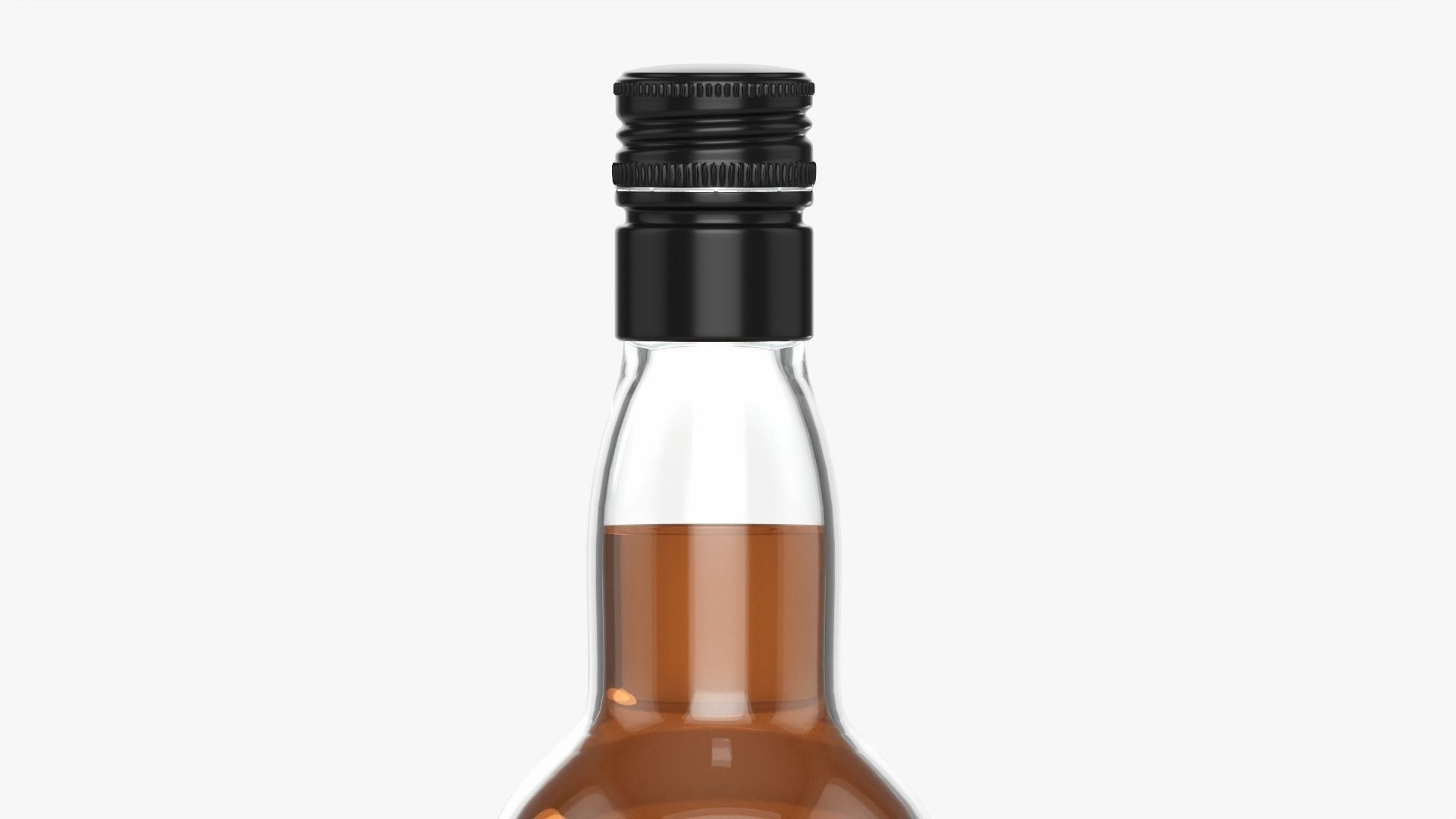 Whiskey bottle 19 3D model_6