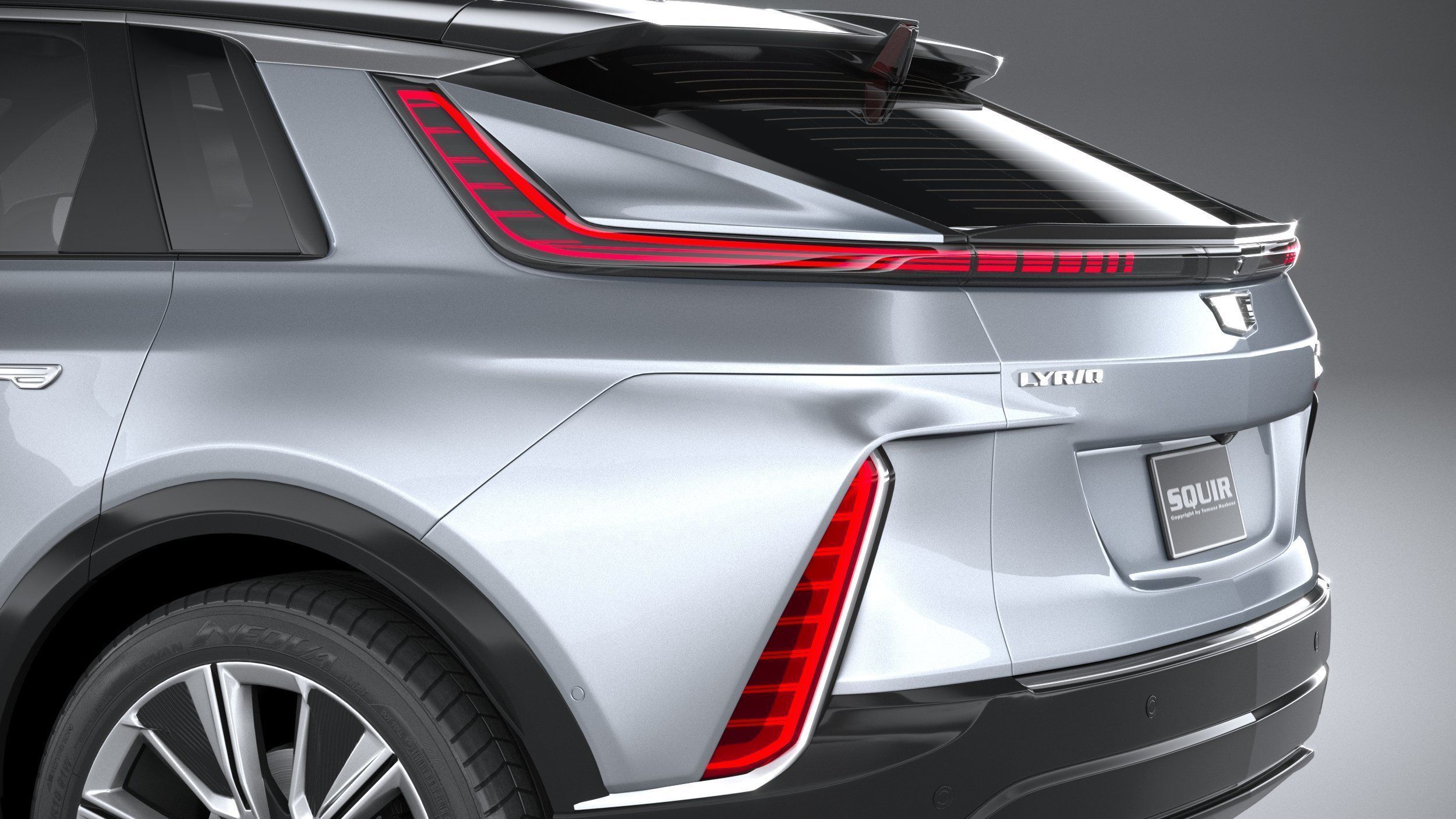 Cadillac Lyriq CG 2023 3D model_6