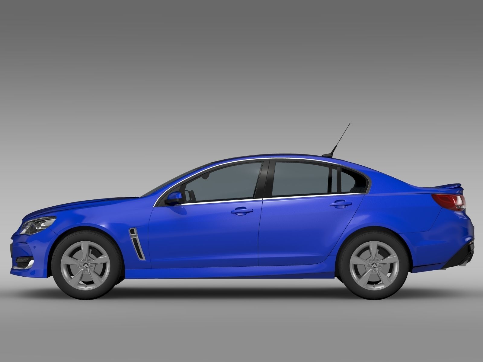 Holden Commodore SV6 VF Series II 2016 3D model_15