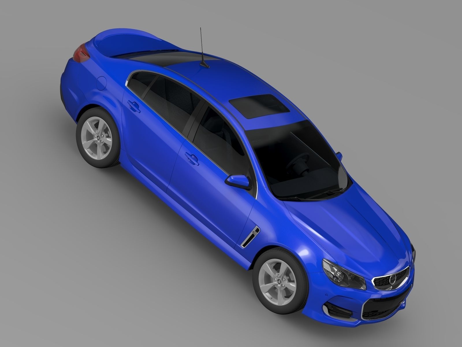 Holden Commodore SV6 VF Series II 2016 3D model_1