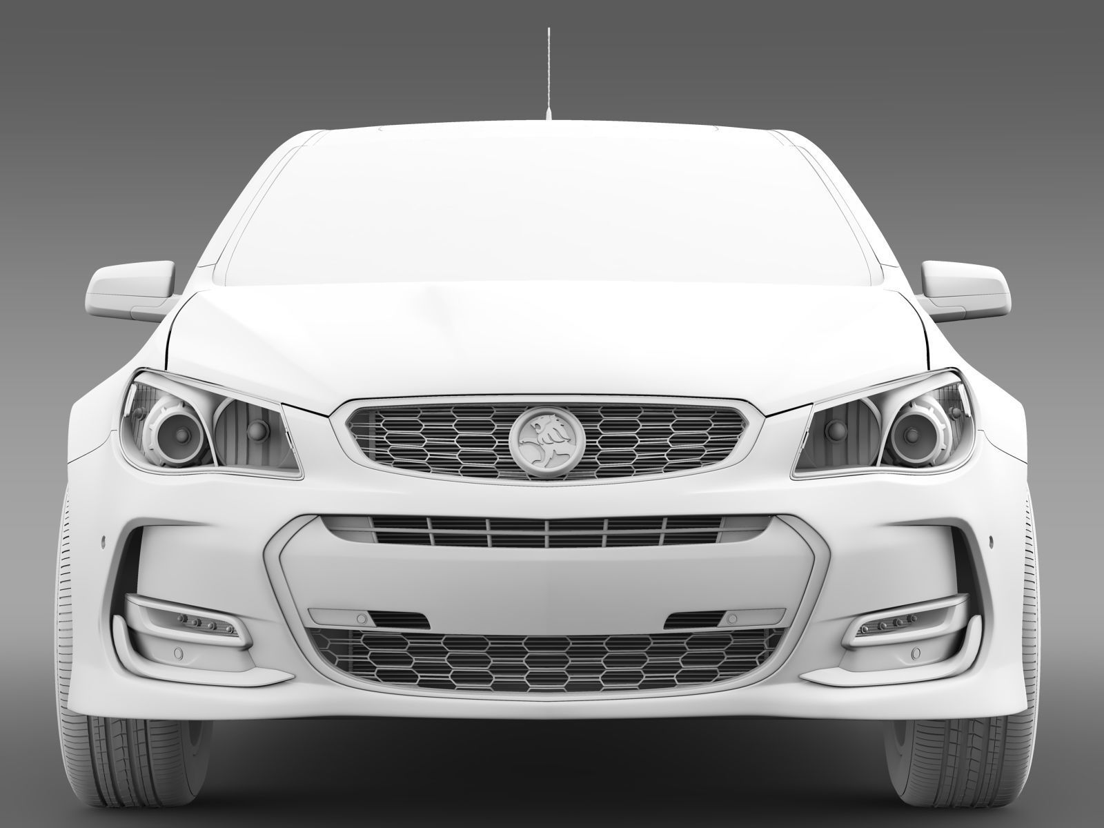 Holden Commodore SV6 VF Series II 2016 3D model_6