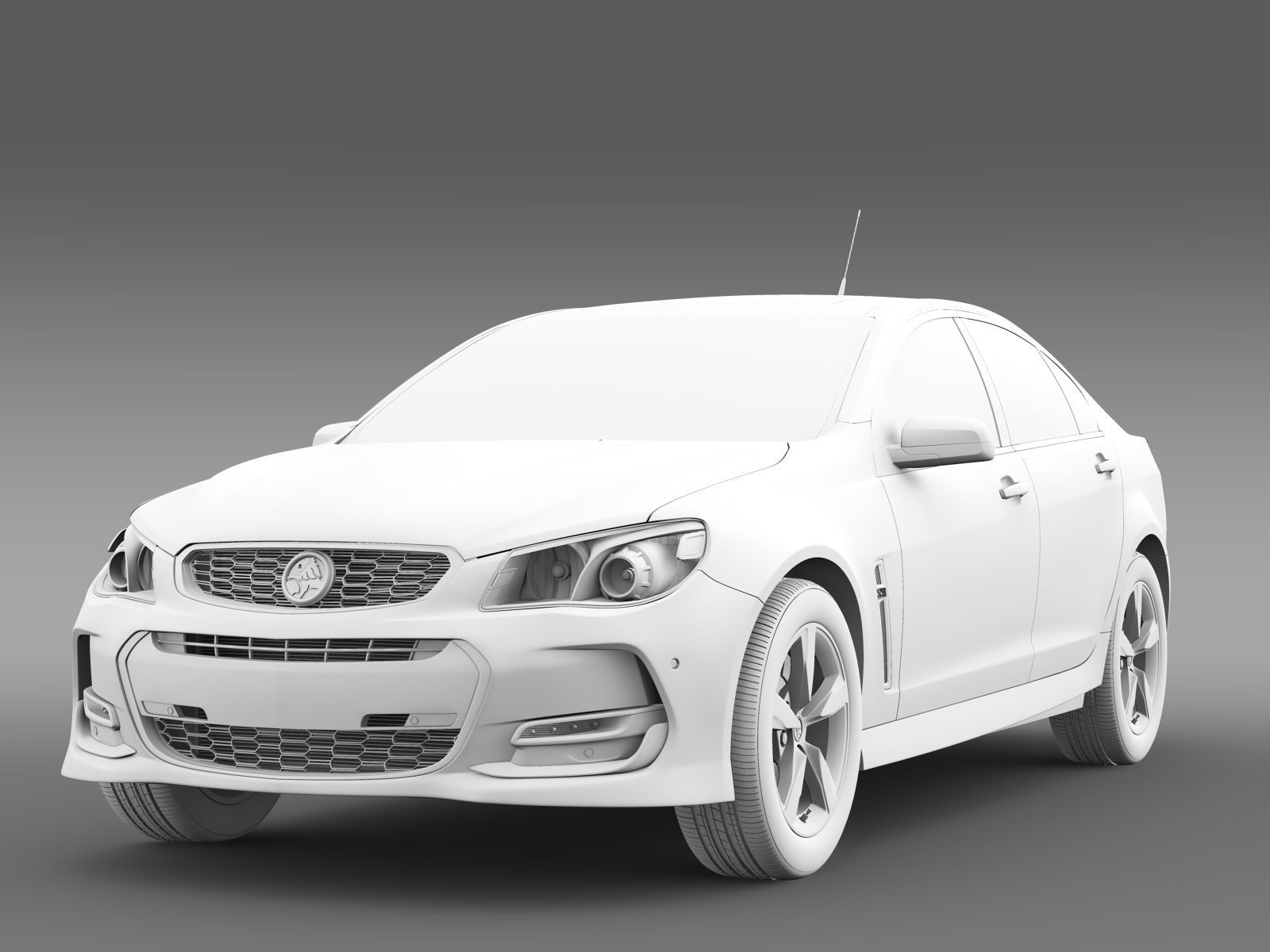 Holden Commodore SV6 VF Series II 2016 3D model_4
