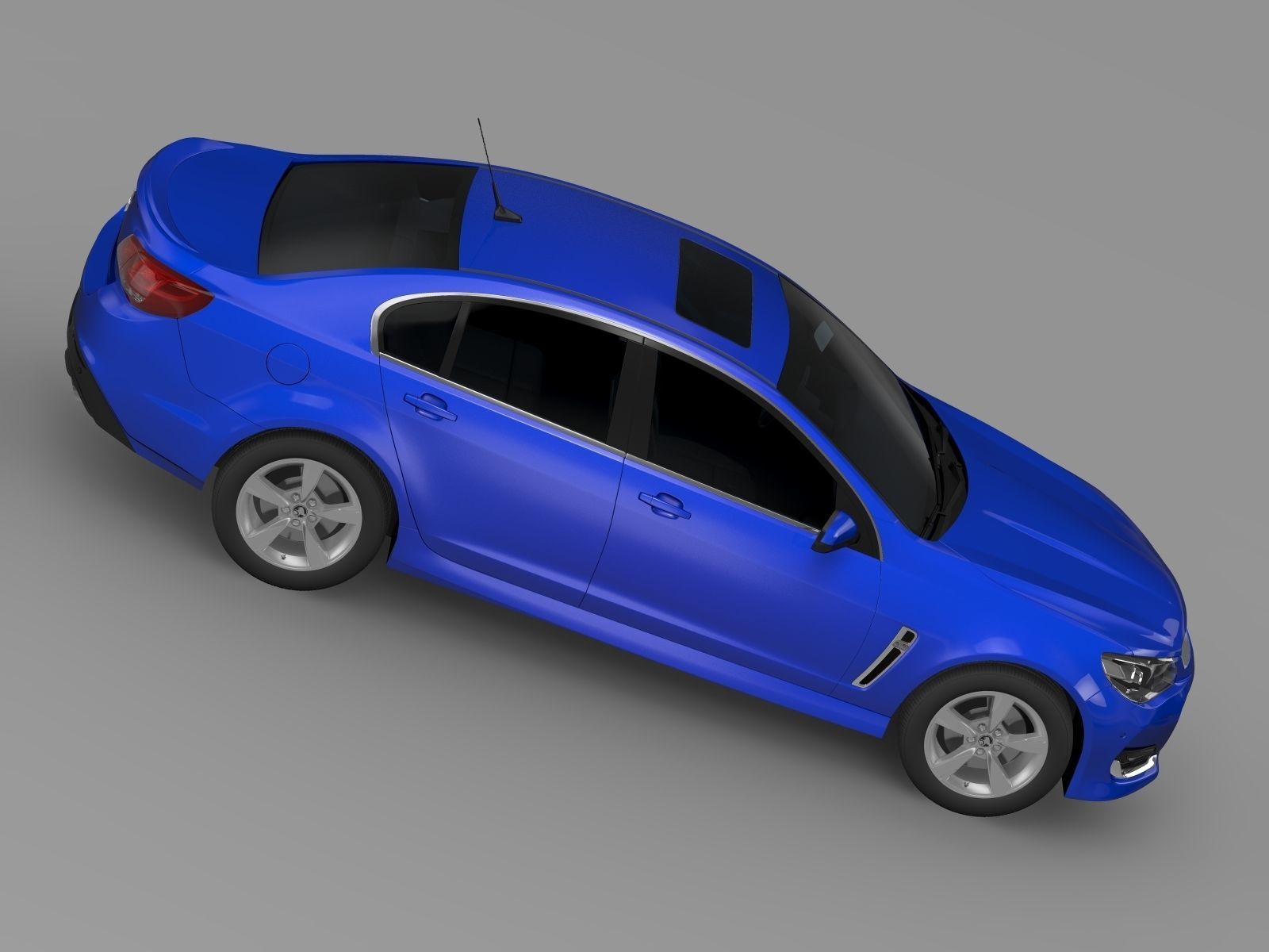 Holden Commodore SV6 VF Series II 2016 3D model_2