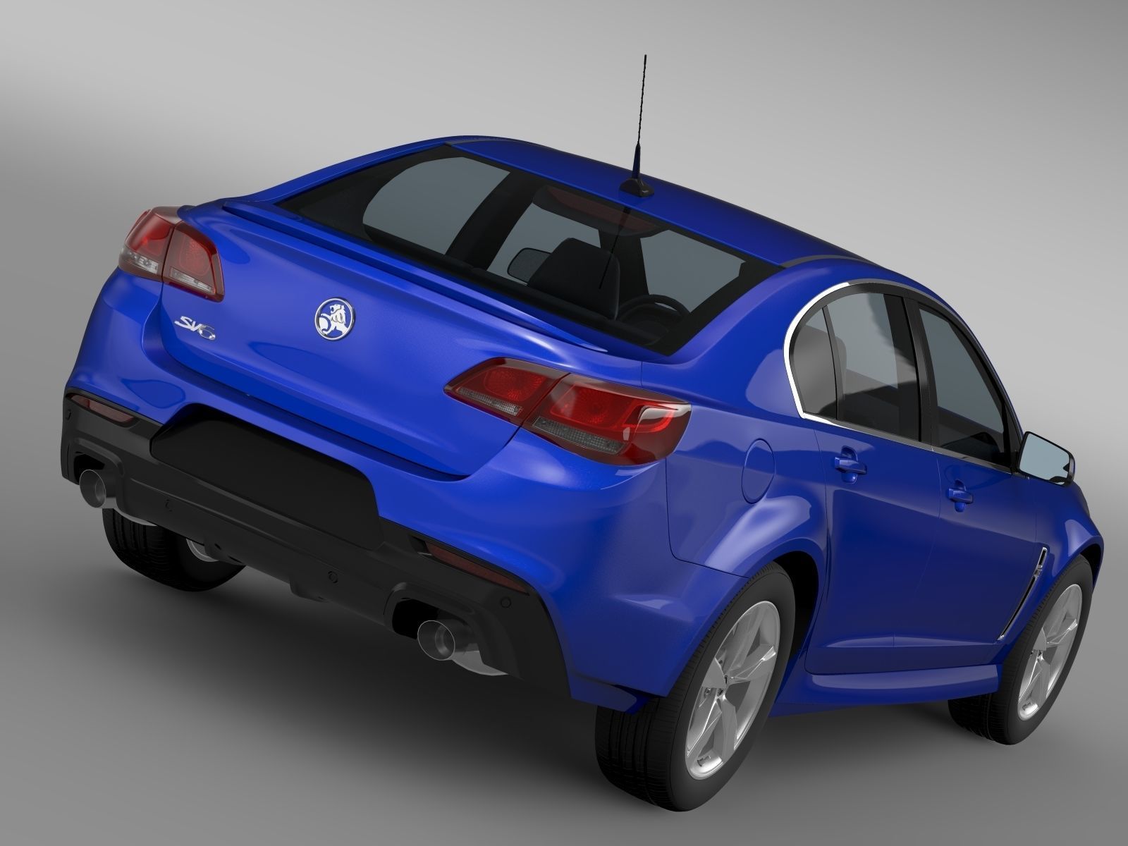 Holden Commodore SV6 VF Series II 2016 3D model_11