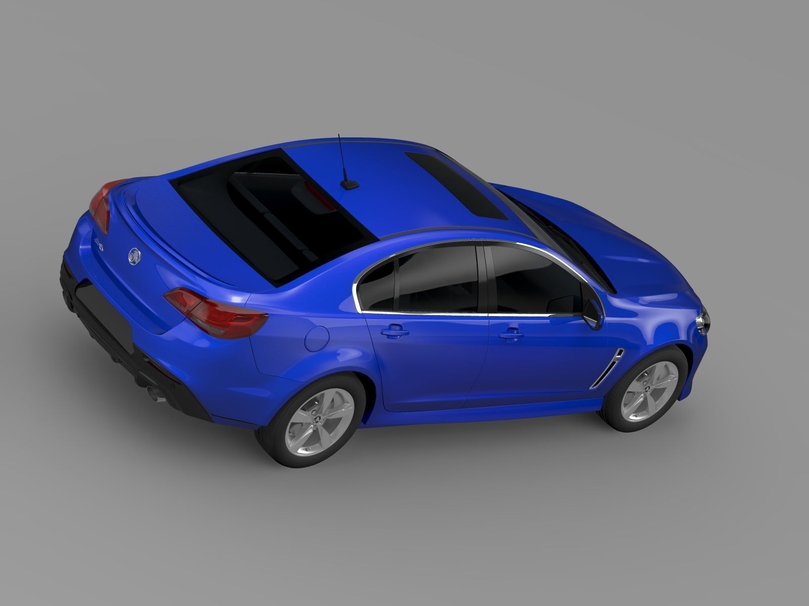 Holden Commodore SV6 VF Series II 2016 3D model_3