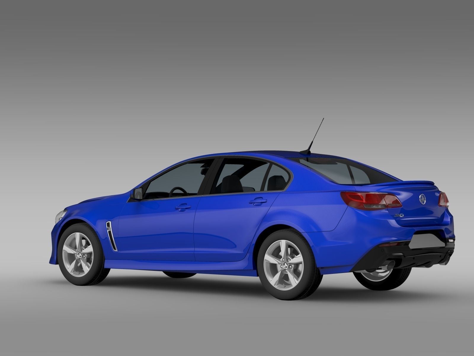 Holden Commodore SV6 VF Series II 2016 3D model_14