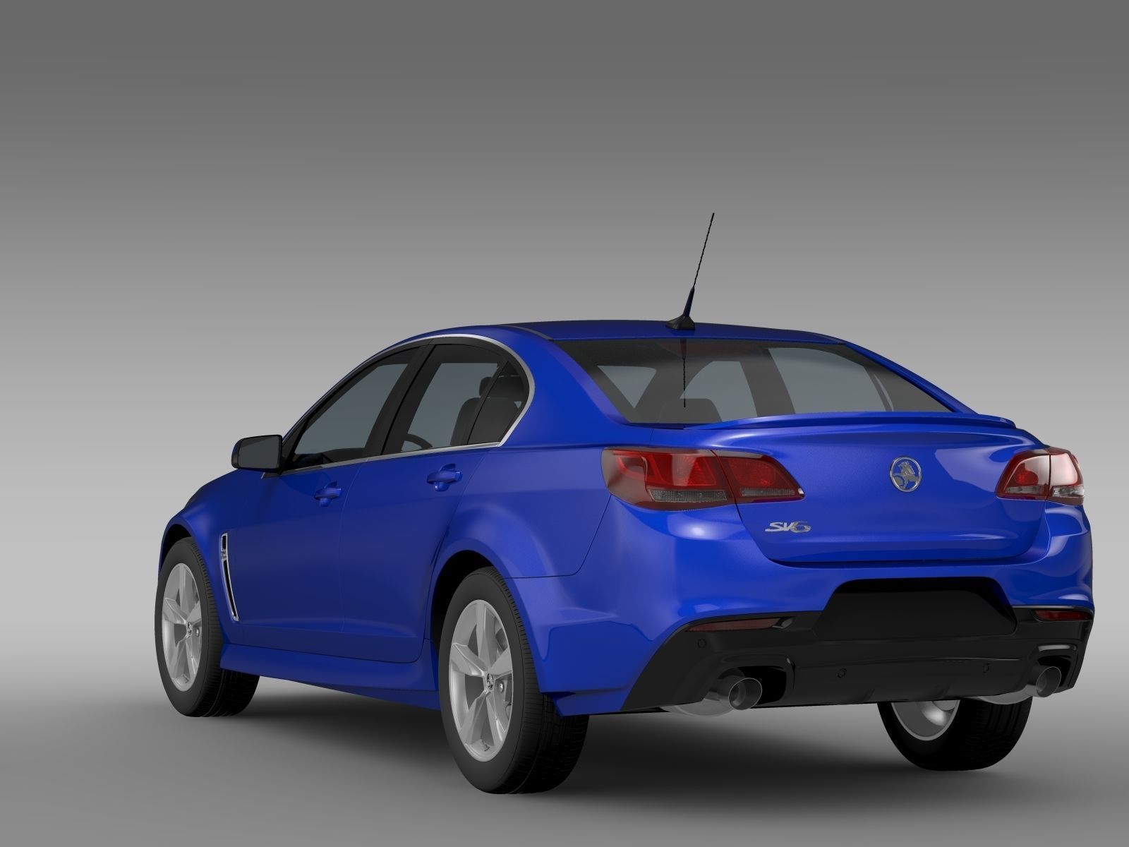 Holden Commodore SV6 VF Series II 2016 3D model_17