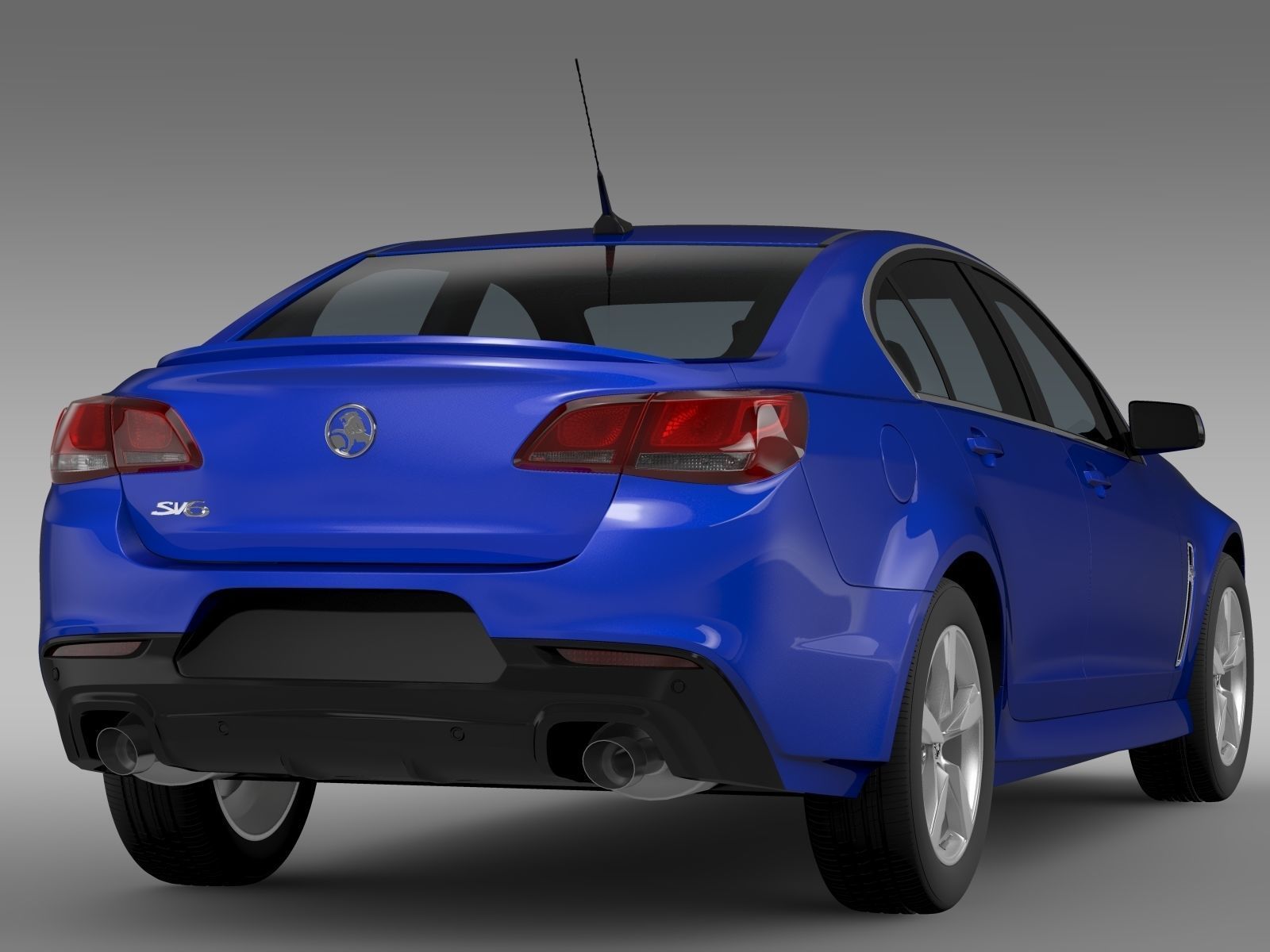 Holden Commodore SV6 VF Series II 2016 3D model_18