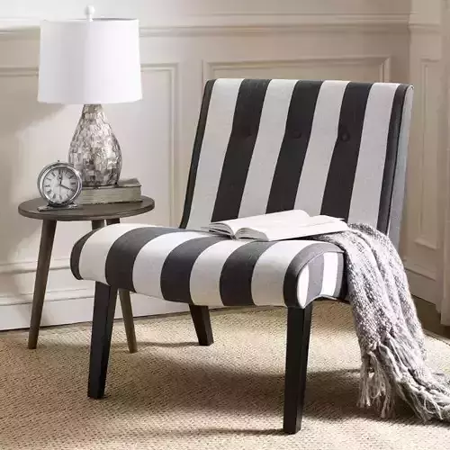 Momo Tufted Polyester Slipper Chair