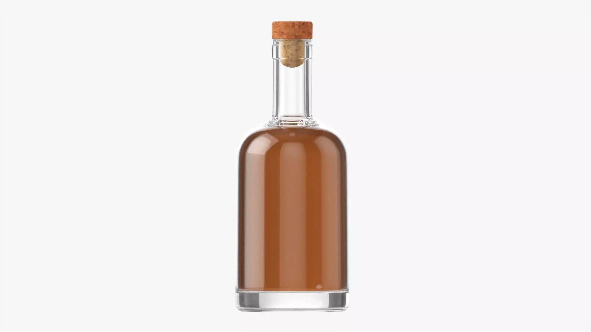 Whiskey bottle 21 3D model_0