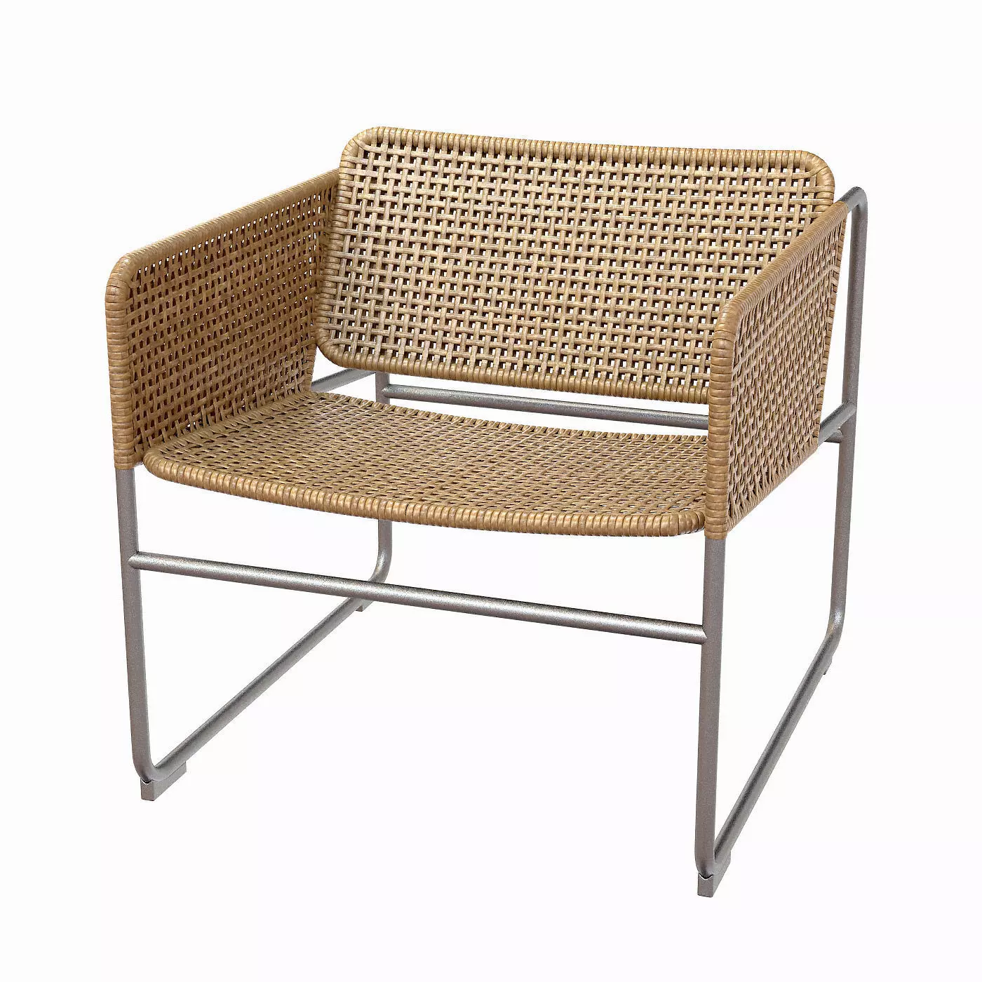 INDUSTRIELL chair gray-green 3D model