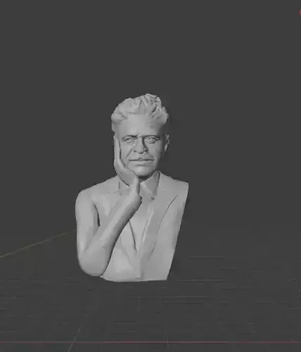 Nazim Hikmet Ran 3D print model