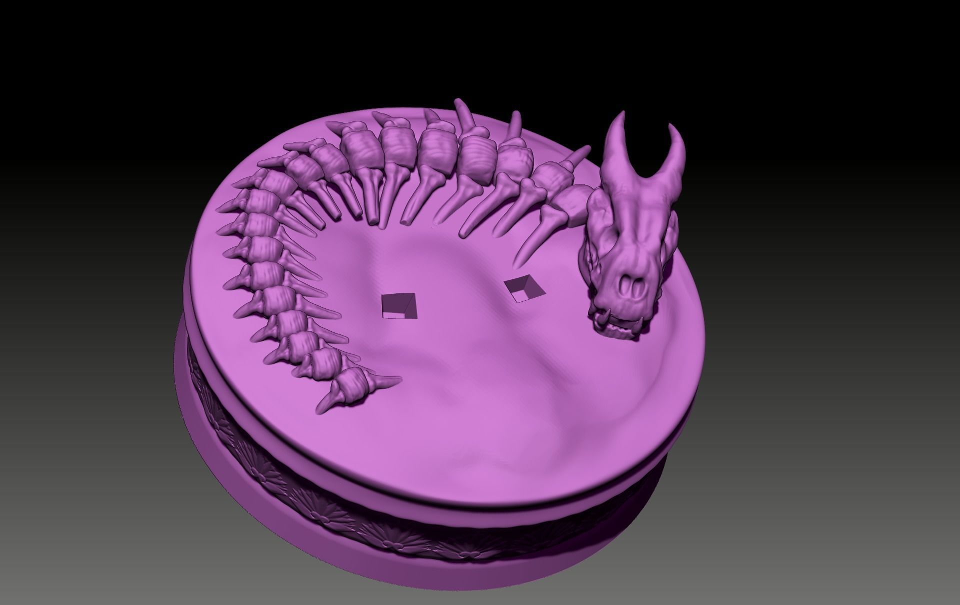 Hellboy Miniature 3D print model_5