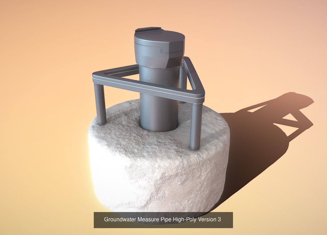 Groundwater monitoring wells version 1 and 2 3D Model Collection_14