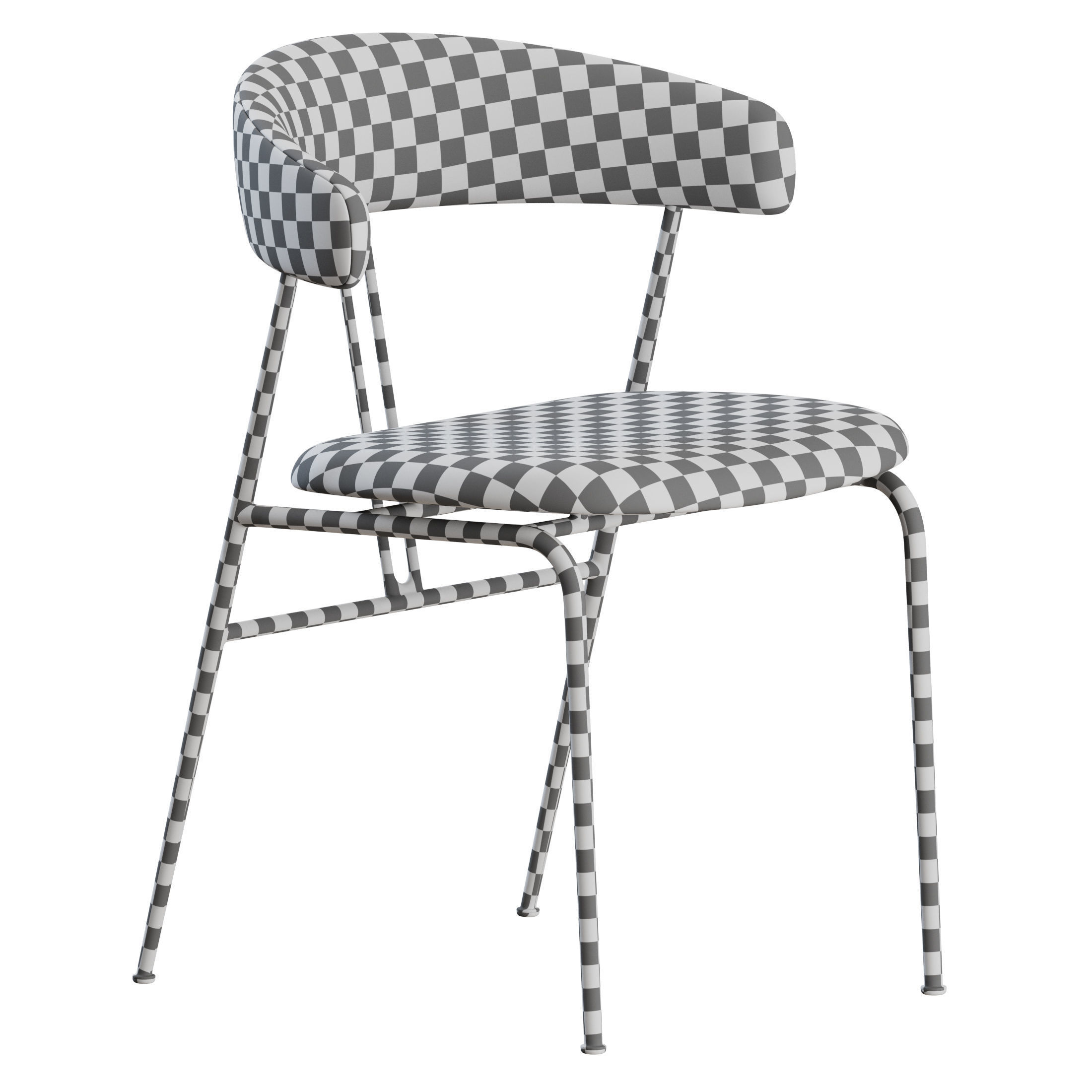 Violin Dinning Set 02 by Gubi 3D model_12