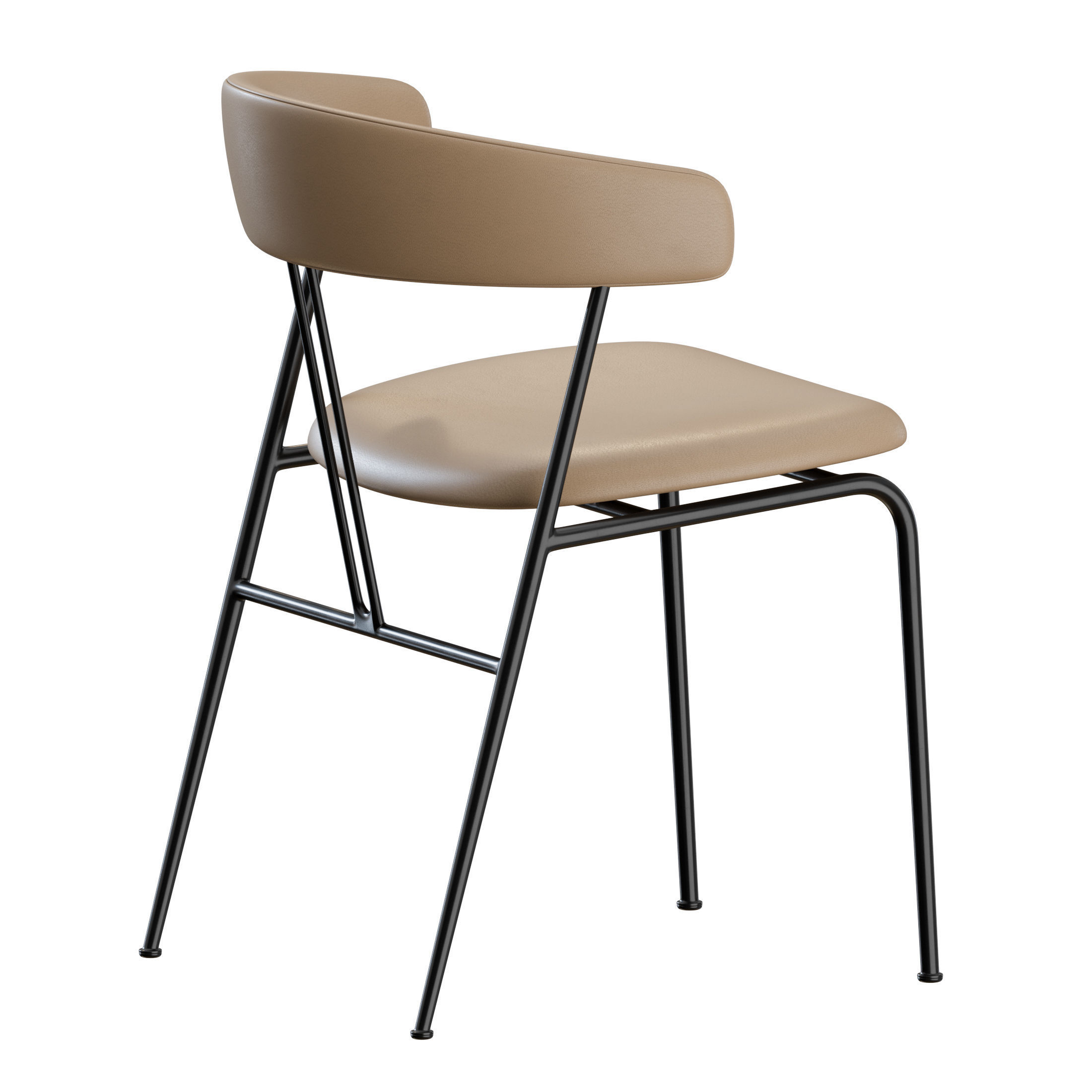 Violin Dinning Set 02 by Gubi 3D model_8