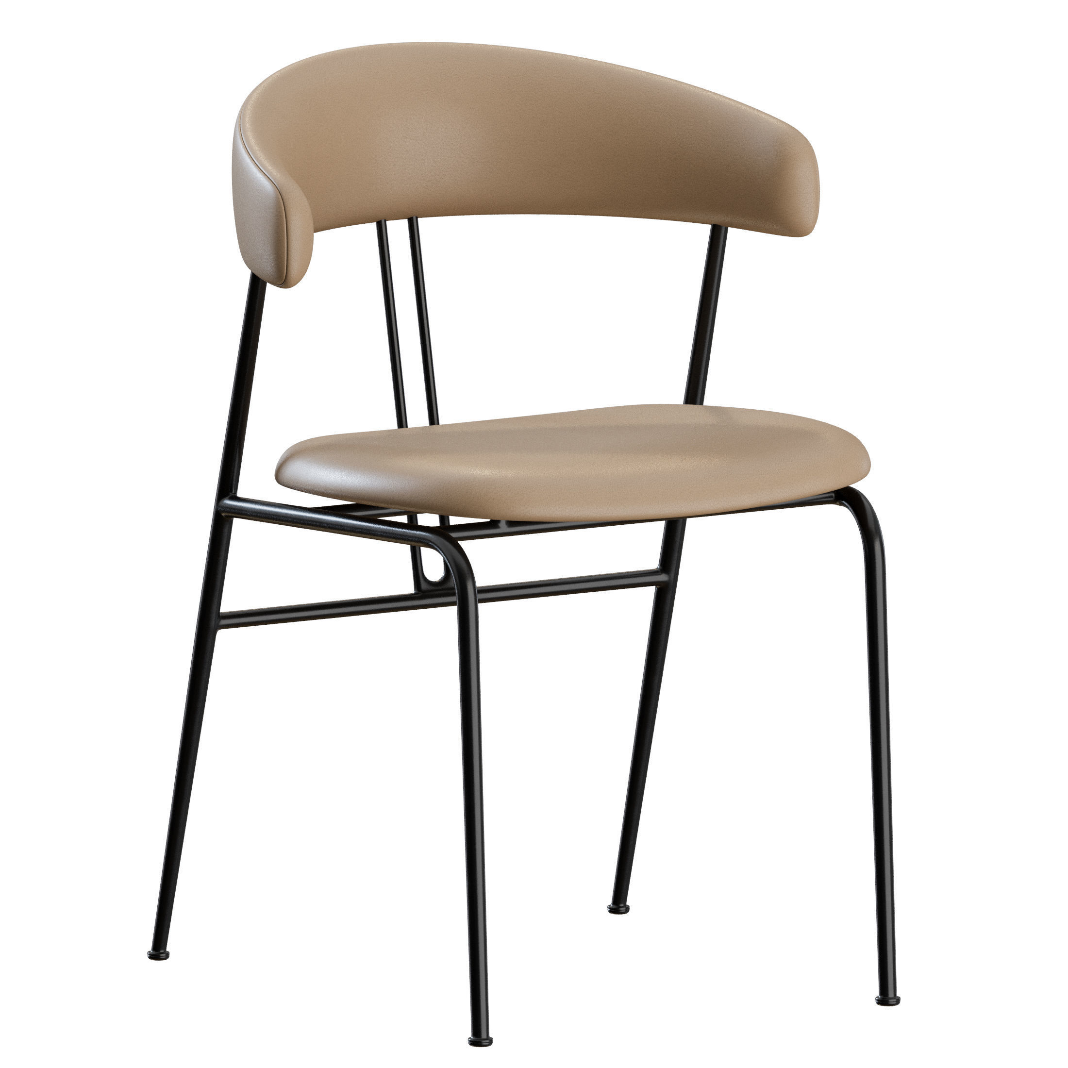 Violin Dinning Set 02 by Gubi 3D model_6