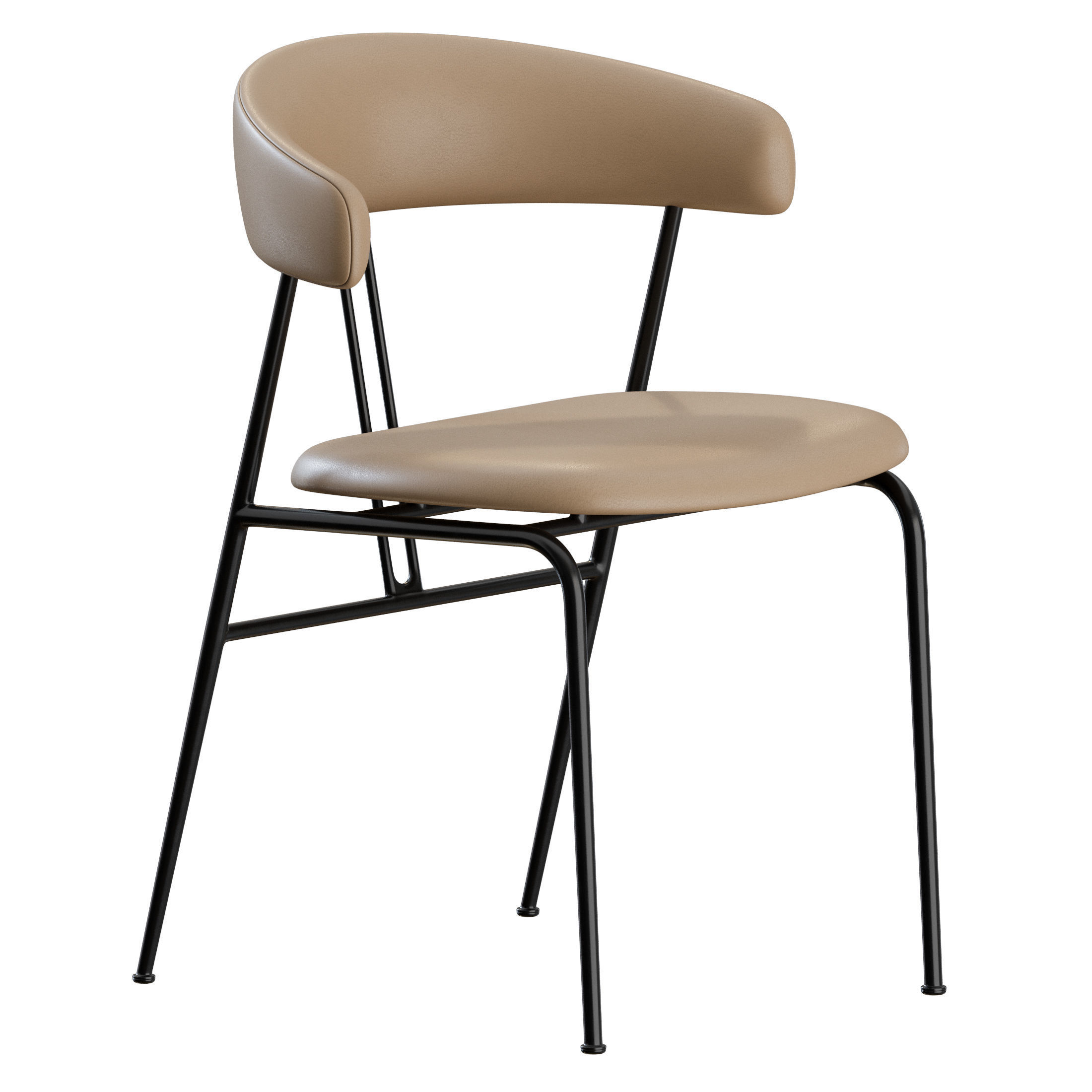 Violin Dinning Set 02 by Gubi 3D model_7