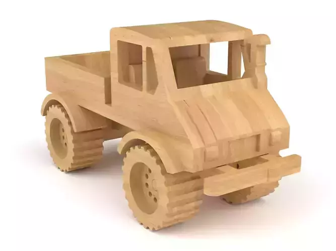 Wooden toy car 53