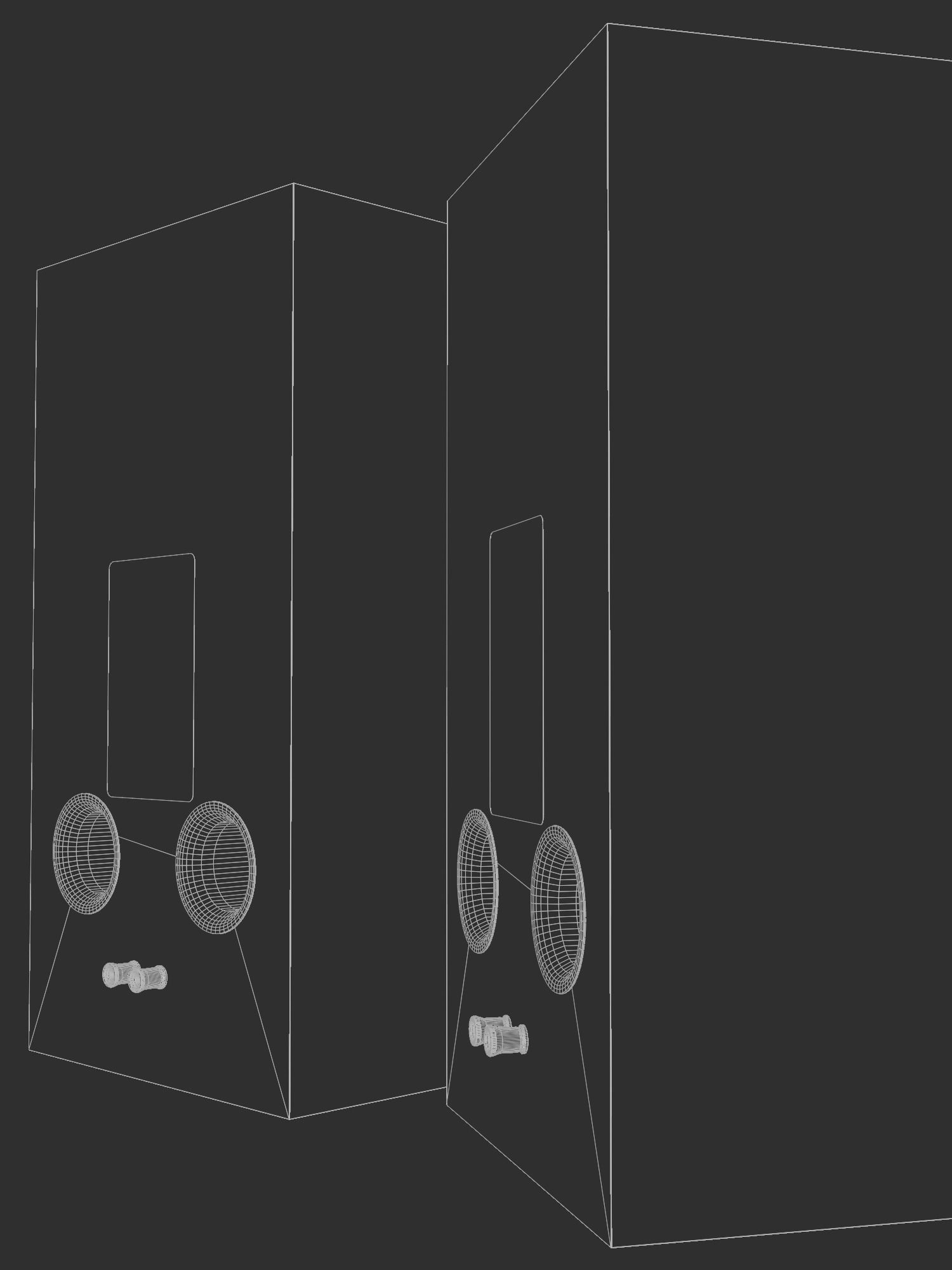 Wharfedale LINTON Heritage Loudspeaker 3D model_21