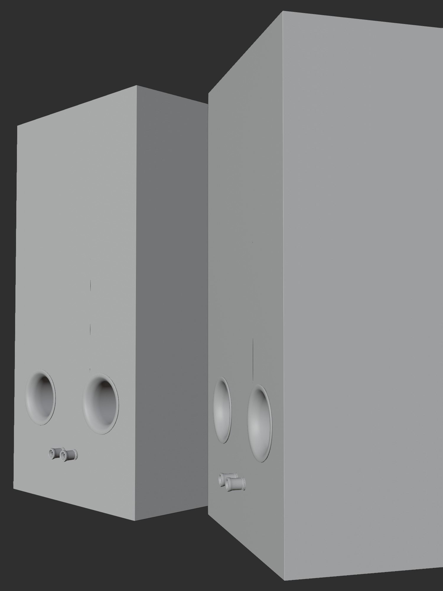 Wharfedale LINTON Heritage Loudspeaker 3D model_17
