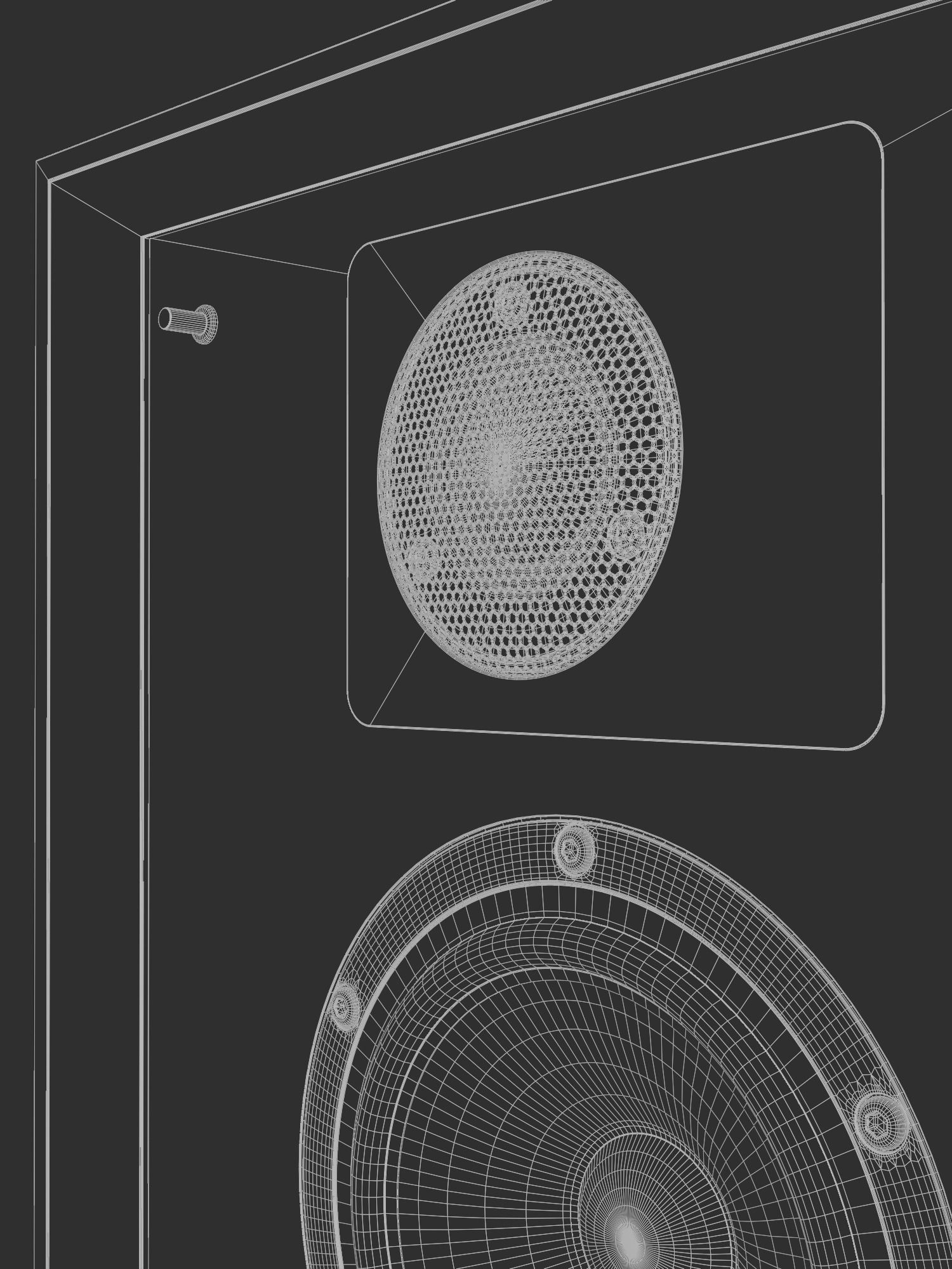 Wharfedale LINTON Heritage Loudspeaker 3D model_20