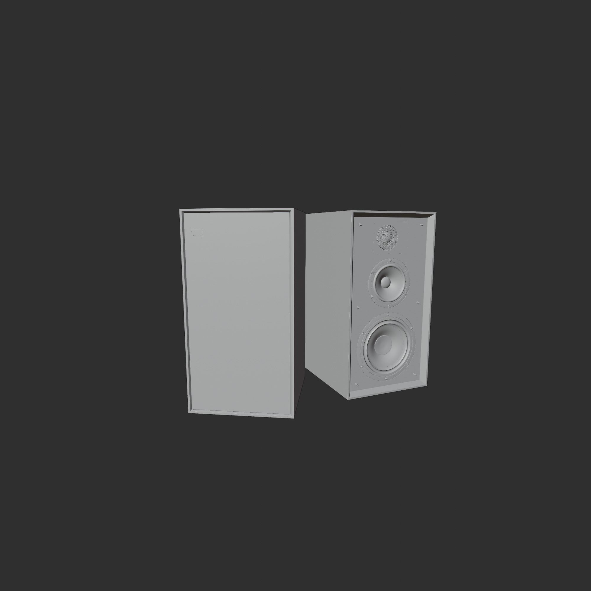Wharfedale LINTON Heritage Loudspeaker 3D model_14