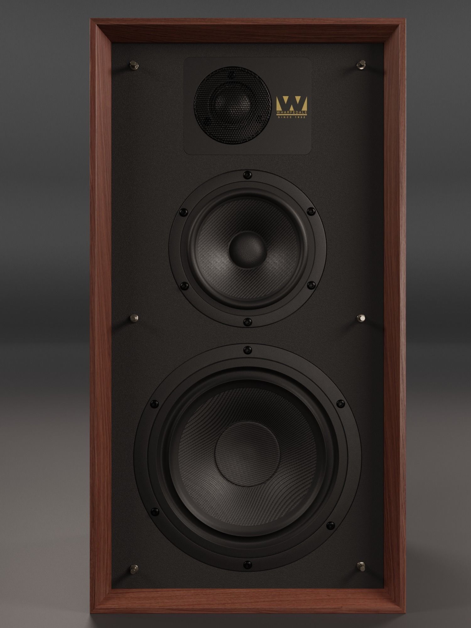 Wharfedale LINTON Heritage Loudspeaker 3D model_5
