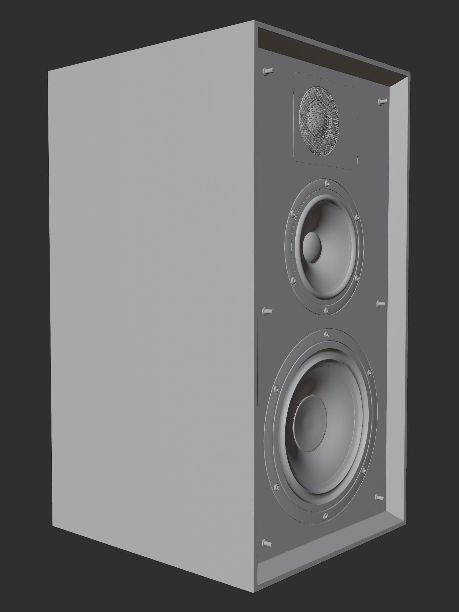 Wharfedale LINTON Heritage Loudspeaker 3D model_15