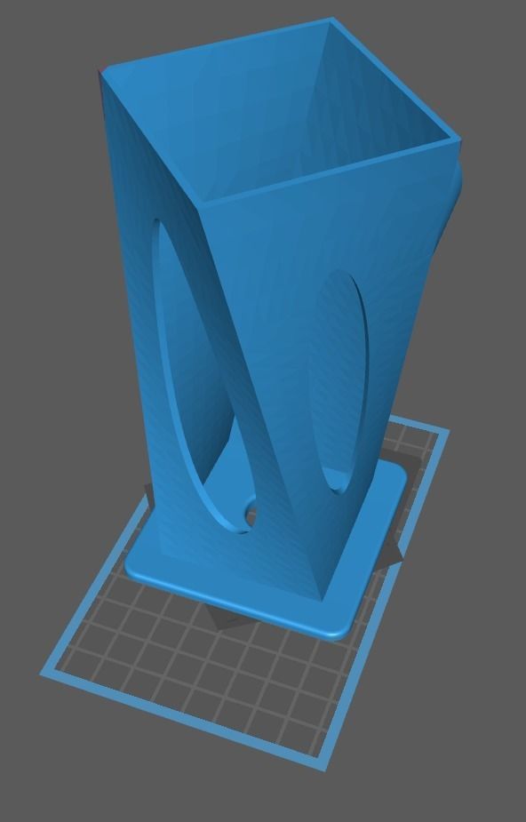 Toothbrush  Vase Mickey style 3D print model_3
