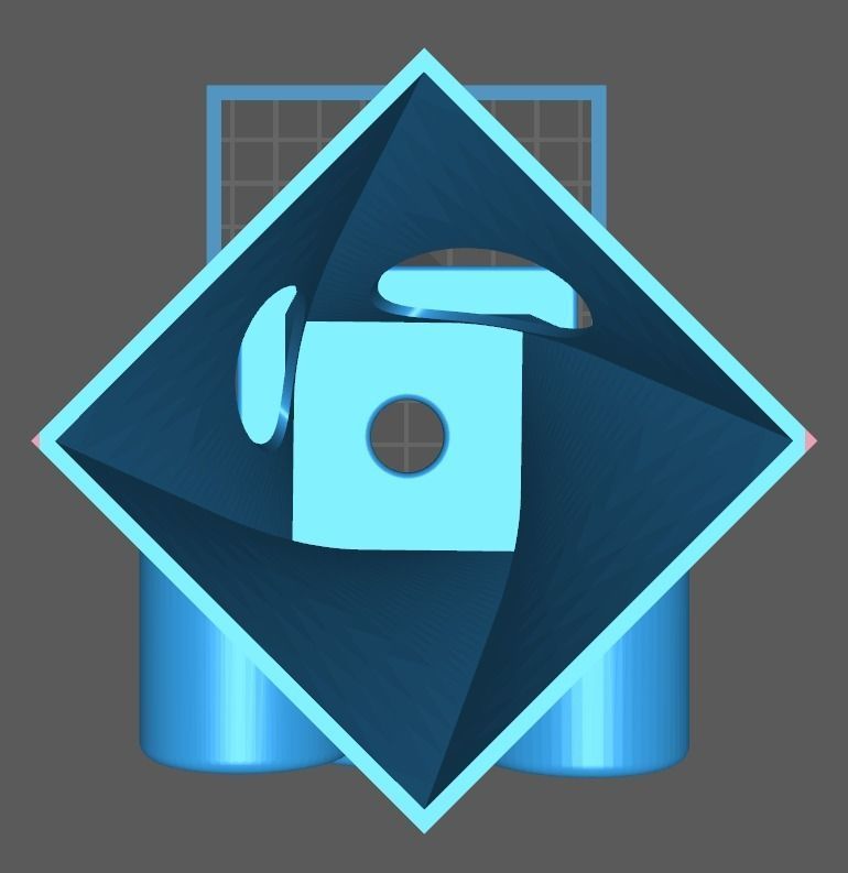 Toothbrush  Vase Mickey style 3D print model_2