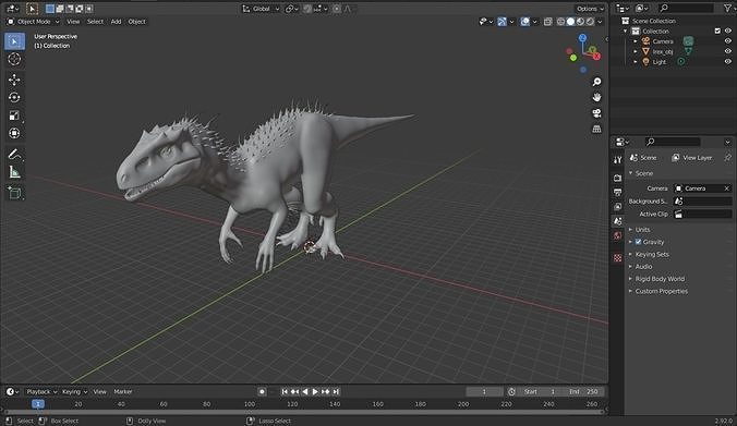 Indominus rex 3D model