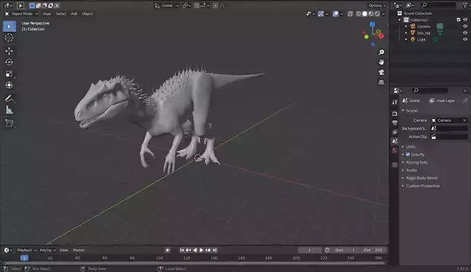 Indominus rex 3D model