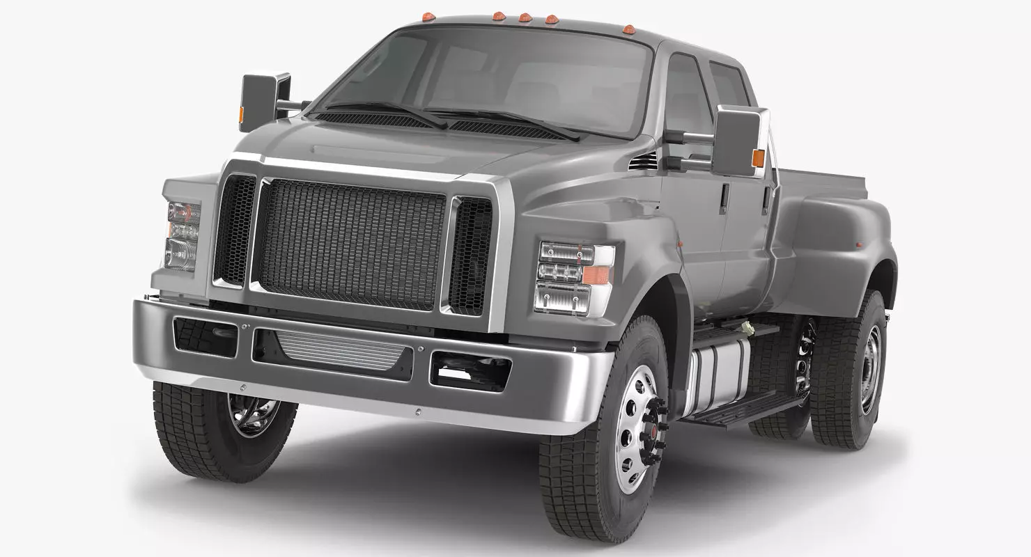 Generic Pickup Simple Interior 3D model_0